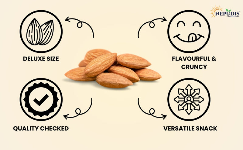 Nepudis Premium Almonds