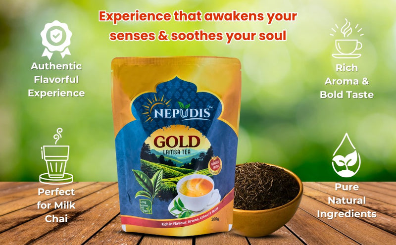 Nepudis Golden Lamsa Tea