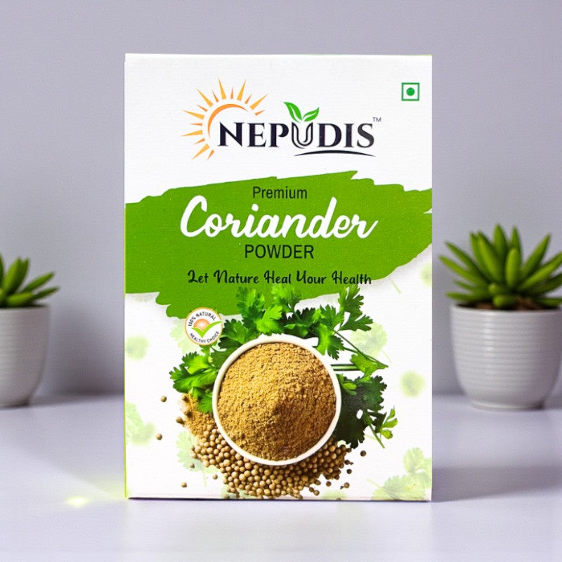 Nepudis Premium Coriander Powder – Fresh & Flavorful