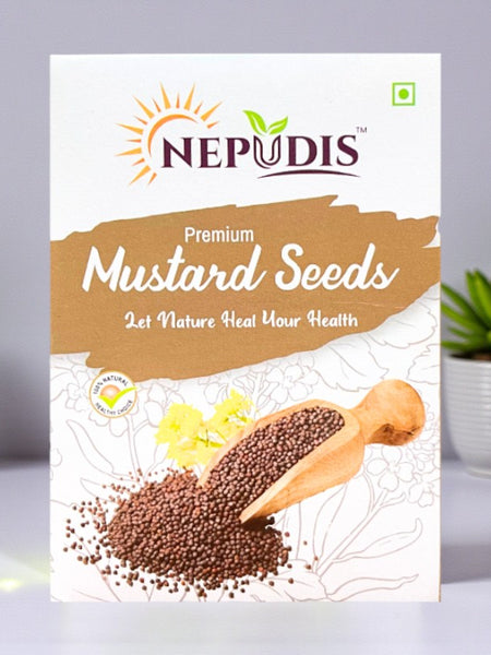 Nepudis Premium Mustard Seeds – Bold & Flavorful