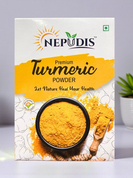 Nepudis Premium Turmeric Powder – Pure & Golden