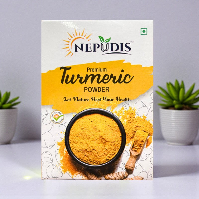 Nepudis Premium Turmeric Powder – Pure & Golden