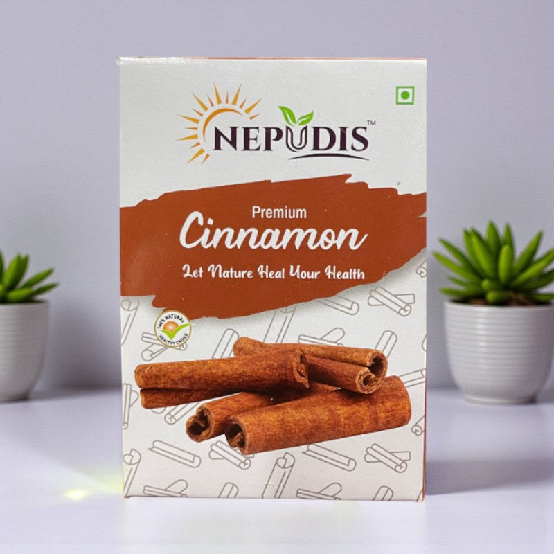 Nepudis Premium Cinnamon – Sweet & Aromatic Spice(Pack Of Two)