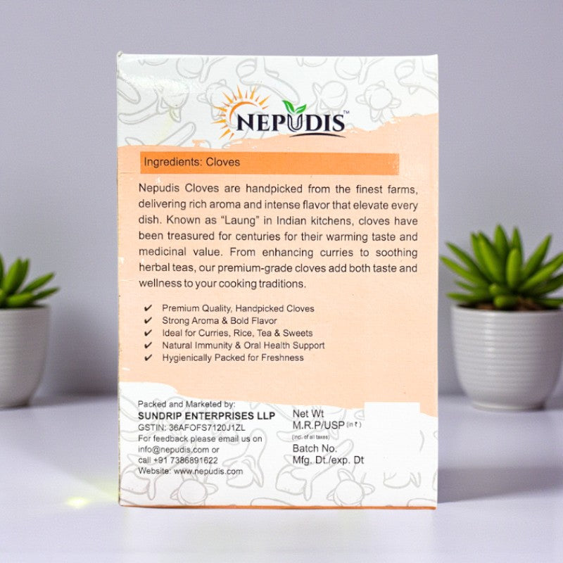 Nepudis Premium Cloves – Strong & Aromatic