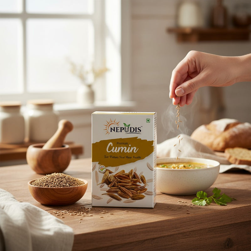 Nepudis Premium Cumin – Warm & Earthy Flavor