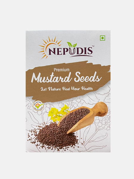 Nepudis Premium Mustard Seeds – Bold & Flavorful