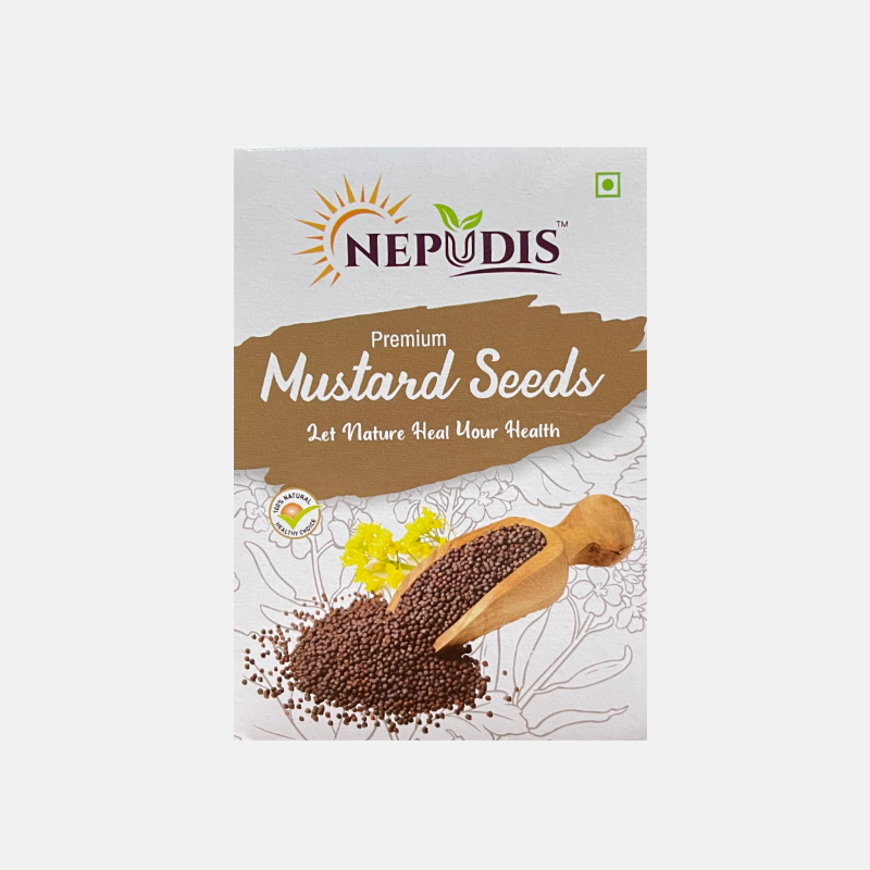 Nepudis Premium Mustard Seeds – Bold & Flavorful