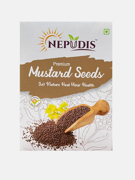 Nepudis Premium Mustard Seeds – Bold & Flavorful
