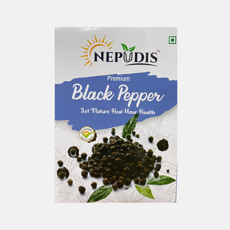 Nepudis Premium Black Pepper – Bold & Aromatic