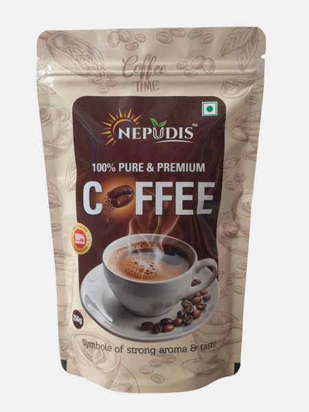 Nepudis Pure Coffee – 100% Natural Beans, Rich Flavor